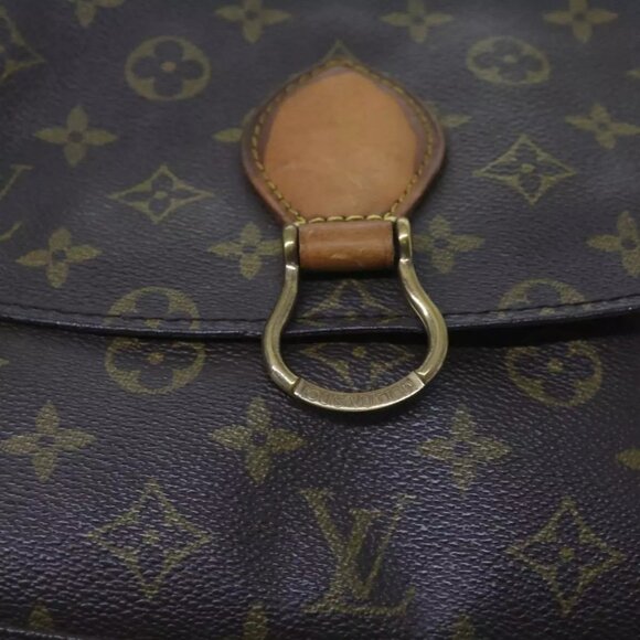 AUTHENTICITY GUARANTEED LOUIS VUITTON Monogram Saint Cloud GM Shoulder Bag - Picture 15 of 16